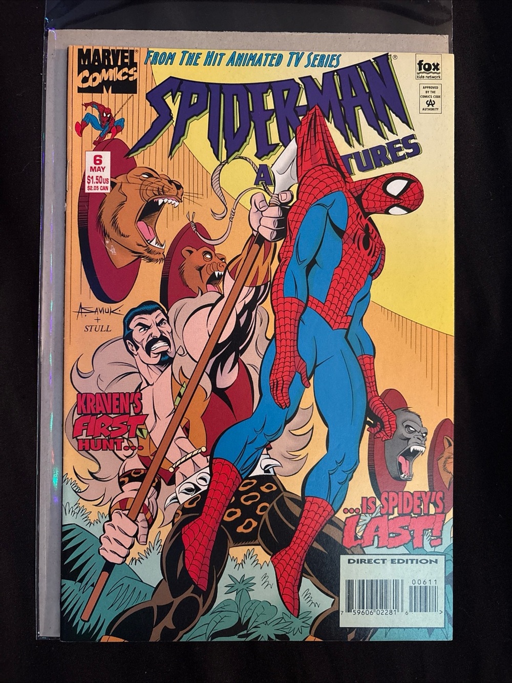 Spider-Man Adventures # 6 1st Print 1995 Marvel Comics